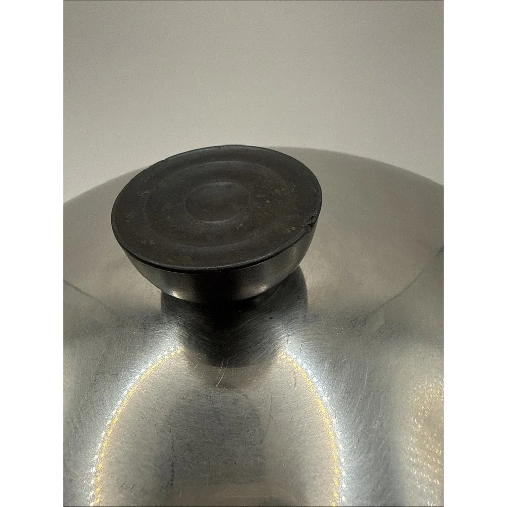 Vintage Revere Ware 1 1/2 qt Sauce Pan, Copper Bottom, Stainless Steel, Pre-1968